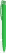 UMA TRINITY gerecyclede balpen met transparante clip - Light green