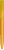 UMA TRINITY gerecyclede balpen met transparante clip - Ocher