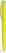 UMA TRINITY gerecyclede balpen met transparante clip - Yellow