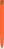 UMA TRINITY gerecyclede balpen met transparante clip - Orange
