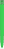 UMA TRINITY gerecyclede balpen met transparante clip - Light green