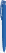 UMA TRINITY gerecyclede balpen met transparante clip - Middle blue