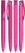 UMA TRINITY gerecyclede balpen met transparante clip - Magenta