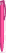 UMA TRINITY gerecyclede balpen met transparante clip - Magenta