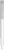 UMA TRINITY gerecyclede balpen met transparante clip - White