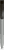 UMA TRINITY gerecyclede balpen met transparante clip - Grey