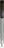 UMA TRINITY soft touch balpen met transparante clip en metalen punt - Grey
