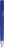 UMA TRINITY soft touch balpen met transparante clip en metalen punt - Dark blue