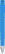 UMA TRINITY soft touch balpen met transparante clip en metalen punt - Light blue