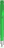 UMA TRINITY soft touch balpen met transparante clip en metalen punt - Light green