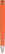 UMA TRINITY soft touch balpen met transparante clip en metalen punt - Orange