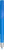 UMA TRINITY gerecyclede balpen met transparante clip en metalen punt - Light blue