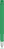 UMA TRINITY gerecyclede balpen met transparante clip en metalen punt - Dark green