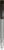 UMA TRINITY gerecyclede balpen met transparante clip en metalen punt - Grey