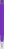 UMA TRINITY gerecyclede balpen met transparante clip en metalen punt - Purple