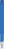 UMA TRINITY gerecyclede balpen met transparante clip en metalen punt - Middle blue