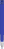 UMA TRINITY gerecyclede balpen met transparante clip en metalen punt - Dark blue