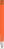 UMA TRINITY gerecyclede balpen met transparante clip en metalen punt - Orange