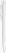 UMA TRINITY recycled ballpoint pen with opaque clip - White