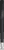 UMA TRINITY soft touch ballpoint pen with opaque clip and metal tip - Black