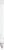 UMA TRINITY recycled ballpoint pen with opaque clip and metal tip - White