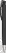 UMA TRINITY recycled ballpoint pen with opaque clip and metal tip - Black