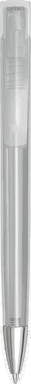 UMA TRINITY transparente Kugelschreiber mit Metallspitze - Klar