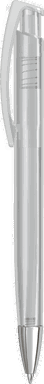 UMA TRINITY transparente Kugelschreiber mit Metallspitze - Klar