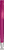 UMA TRINITY transparante balpen met metalen punt - Magenta