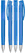 UMA TRINITY transparante balpen met metalen punt - Light blue
