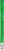 UMA TRINITY transparante balpen met metalen punt - Dark green