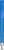 UMA TRINITY transparante balpen met metalen punt - Light blue