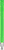 UMA TRINITY transparante balpen met metalen punt - Light green