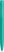 UMA CORAL matt balpen - Turquoise