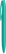 UMA CORAL matt balpen - Turquoise