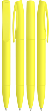 UMA CORAL soft touch balpen - Yellow