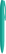 UMA CORAL soft touch balpen - Turquoise