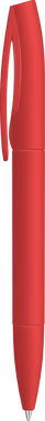 UMA CORAL soft touch balpen - Red