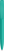 UMA CORAL soft touch balpen - Turquoise