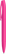 UMA CORAL soft touch balpen - Magenta