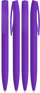 UMA CORAL soft touch balpen - Purple