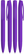 UMA CORAL soft touch balpen - Purple