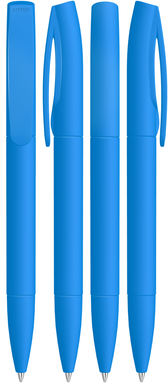 UMA CORAL soft touch balpen - Light blue