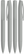 UMA CORAL soft touch balpen - Grey