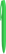 UMA CORAL soft touch balpen - Light green