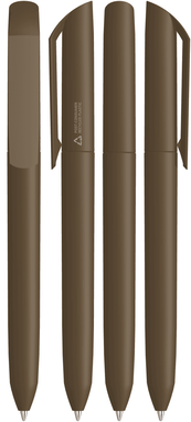 UMA VANE Recycled Twist balpen - Brown
