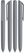 UMA VANE Recycled Twist balpen - Anthracite