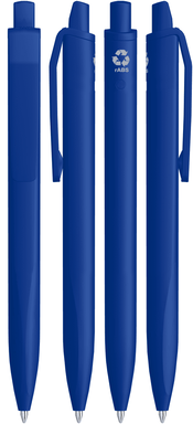 UMA Align gerecycelde matt balpen - Middle blue
