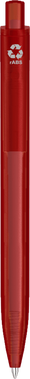 UMA Align gerecycelde frosted balpen - Red