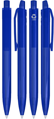 UMA Align gerecycelde frosted balpen - Dark blue